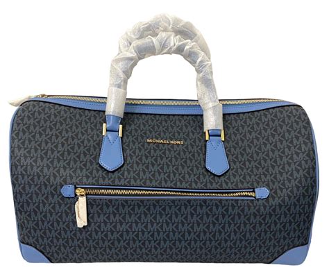 mk duffle bag fake|michael kors weekender travel bag.